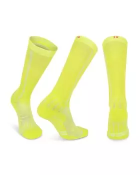Compression socks Neon blue cm 1 pair [DANISH ENDURANCE] yellow/Light 25.0-28.0