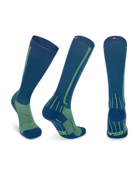Compression socks Yellow cm 1 pair [DANISH ENDURANCE] Blue/Neon 25.0~28.0