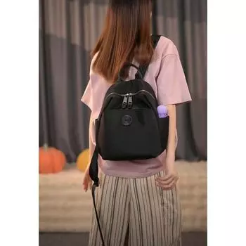 Computer Backpack Women s 2025 New Arrival Work Clothing Lightweight Oxford Cloth Bag Fashion Casual High School and College Student Schoolbag Black