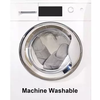 Comwam Four Seasons Arch Support Хлопковые тапочки Женские Регулируемые Махровые Ткани Пушистые Домашние Тапочки Открытые Носки Домашние Туфли На Плоской Подошве 36(8.8 inch) чёрный