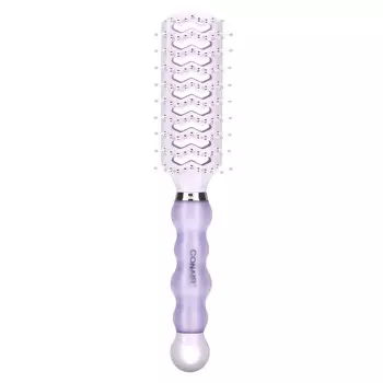 Conair, Gel Grips, удобная гелевая ручка, щетка для укладки, обеспечивающая легкость и сухость, 1 щетка