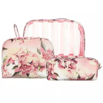 Conair, Sophia Joy, Wristlet Set, Floral, 3 Pieces