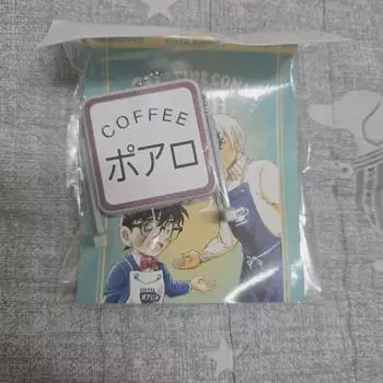 Conan Exhibition Cafe Poire Sign Miniature Stand Key Ring