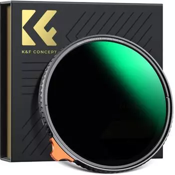 Concept 67 мм Black Mist Lens Variable ND 28 Layer Nano Coating на обоих фильтрах K&F ND2-ND400 и 1/4, фильтр, 2 в 1,