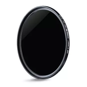 Concept 77мм ND-фильтр ND1000 ND Немецкое оптическое стекло SCHOTT Тонкая оправа, предотвращающая виньетирование Нанопокрытие MRC Водоотталкивающий Нейтральный