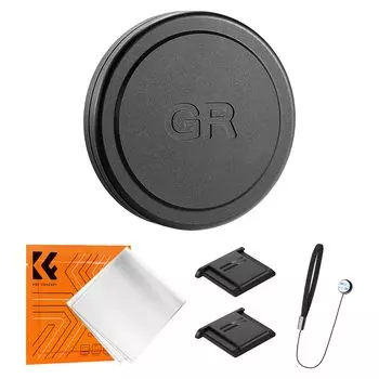 Concept Lens Cap Set for Ricoh GR Compatible with Ricoh Lens Storage Protective Cap Camera Parts Compatible Camera Accessories Dustproof and Scratch