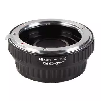 Concept Lens Mount Adapter F mount lens Pentax K mount K&F KF-NFK (Nikon conversion)