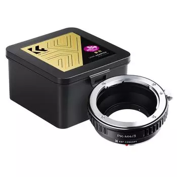 Concept Mount Adapter Pentax K PK Lens Lens Mount Adapter for Micro Camera Achieves Infinity High Precision Manufacturer Direct Store K&F - 4/3