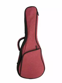 Concert Ukulele Soft Case and Lightweight with Raspberry [KIWAYA] No.32-C/RB (Durable Shoulder) малиновый