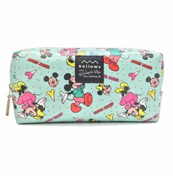 Concise Disney Pencil Case Bellows Mickey Minnie Retro & DTS-0580C
