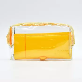 Concise Pen Case Clear Pen Case Gem 522065 Yellow [Concise]