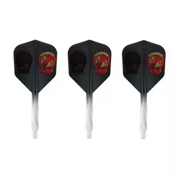 CONDOR AX GET LUCK Small Condor Ax Get LUCK Small S Clear x Black Yuki Yamada Model Dart Flight L-style