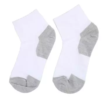 Conductive Socks Stretchable Washable Silver Fiber Electrode Massage Socks for Relaxing