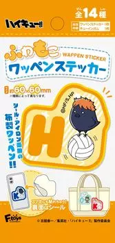 Confect Haikyu Пушистая наклейка-игрушка от F-toys (Полный Полный) Жвачка/Конфеты [КОРОБКА ПРОДАНА/Набор 14]