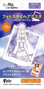 Confect Re Zero Life in Another Photo Style Acstar 10 Pieces Candy F-toys -Starting World- Toy/Gum (Full Complete)