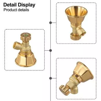 Construction Adjustable High Pressure Air Vortex Spray Nozzle Easy To Use High Pressure Reliable Performance Spray Nozzle