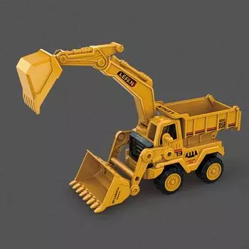 Construction Inertia Vehicle Toy Boy Child Multicomponent Development Movement