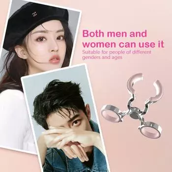 Contact Lens Wearing Auxiliary Tools Keep Your Eyes Wide Open For Remove And Wearing Contact Lens Fashionable And Portable чёрный