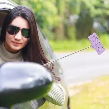 Contactless Car Toll Card Stick Telescopic Parking Toll Paying Rod Adjustable Touch AND Go Stick Holder For Car Transportation