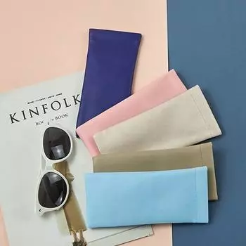 Containers Eye Glasses Holder Glasses Case Spectacle Case Glasses Storage Bag Sunglasses Bag синий