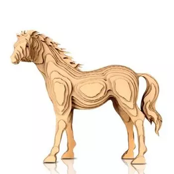 Contamo 3D Paper Трехмерный пазл Большой корейский 3d пазл