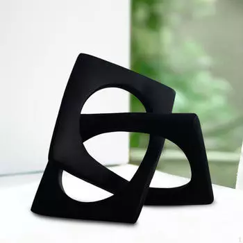 Современная абстрактная скульптура в стиле минимализма в центре интерьера White Small