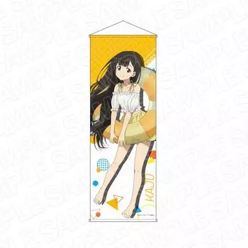 Content Seed TV anime are too many losing Extra large tapestry Yoshiki Nukusui swimsuit Approximately H1700 x W600mm Made of suede “There heroines!”
