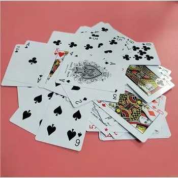 ContiA Casino Trump Card Настольная игра Игра в покер Холдем Карточный магический хула Высококачественный пластик, популярная корейская игра