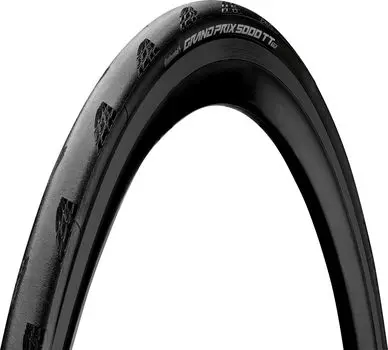 Continental GP5000 TT TR Prix 5000 TT Tubeless 700 x 25C Tubeless Ready 1 шт. (Гранд Готов) Черный/черный (25-622)ФБ