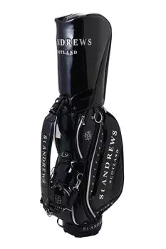 Continuing standard product Caddy bag 46 6 cart Golf CB [St. Andrews] [Enamel series] (9.5 type, inch, caliber, type) / / 042-3980811 010_Black