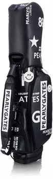 Continuing standard product Caddy bag leather 46 inch Golf CB [Pearly Gates] [Synthetic series] (stand type, 9.0 type, 3.3 kg, compatible) / /