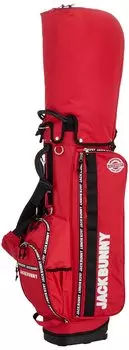 Continuing standard product Caddy bag zipper Golf CB [Jack Bunny] [Logo series] (stand type) / / 262-3980140 090_Pink