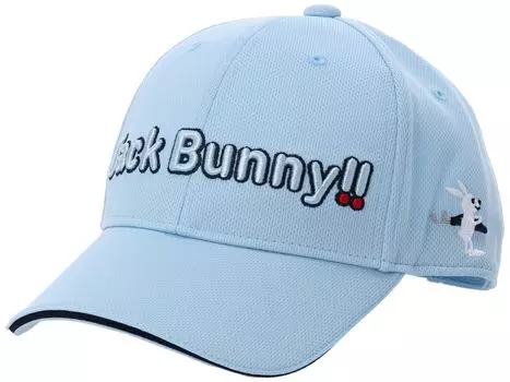 Continuing standard product Cap Hat Golf FR [Jack Bunny] (Brand logo/size adjustable) / / 262-4987102 110_Blue