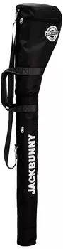Continuing standard product club case zipper hold Golf simple [Jack Bunny] [Logo series] (can 5-6 clubs) / / 262-3984107 010_Black
