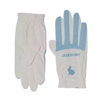 Continuing standard product gloves leather for both Synthetic leather golf SS [Jack Bunny] Women s (synthetic fabric, hands) / / 262-4985318 110_Blue
