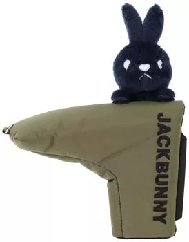 Continuing standard product Putter cover pin Golf PT [Jack Bunny] [Rabbit series] (for type/magnetic closure) / / 262-3984855 180_Khaki