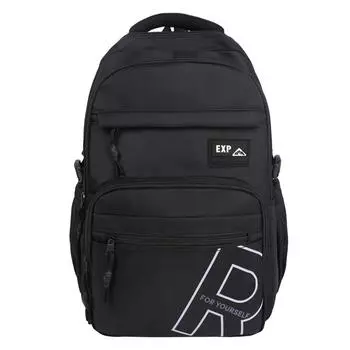 Contrasting Big Capacity Color Backpack With Letter Printing Design Daily For