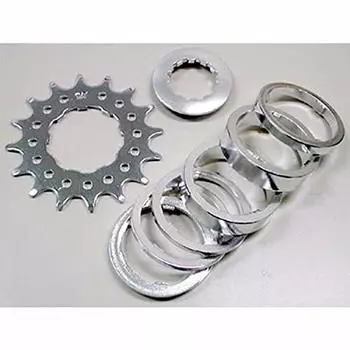 Control Single Speed Sprocket Set Compatible with Chain Mr. SSP-SET 7/8s