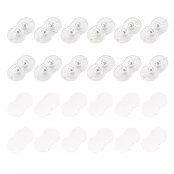 Convenient Adhesive Wheels Smooth Movement Easy to Install Adhesive Wheels Space Saving Wheels for Furniture & Storage C