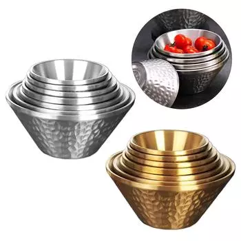 Удобная и долговечная салатница, эффективная емкость для хранения салата, многофункциональная емкость для приготовления пищи, миски для лапши 13 серебряный