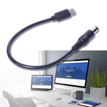 Удобный USB C - DC5.5x2.5mm/DC5.5x2.1mm Мужской удлинительный кабель для зарядки планшетов сотовых телефонов провод для зарядки 5525T