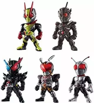 CONVERGE KAMEN RIDER 18 Kamen Rider of 7 types Candy toys Collection toy sold in a (Converge 18) [Set (full complete)] Not box.