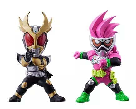 CONVERGE MOTION Kamen Rider 2 2 types Rider Agito Grand Kamen Rider Action Gamer Level Candy Toy [Assorted (Kamen Form, Ex-Aid 2)]