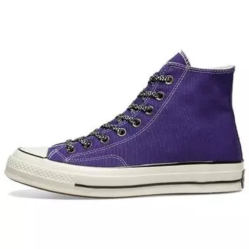 Converse 1970-е Прочные Дышащие Легкие Высокие парусиновые кеды Унисекс Коричневые 35