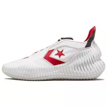 Converse All Star BB Prototype CX Mid White University Красные кроссовки унисекс Черные A02507C 44.5