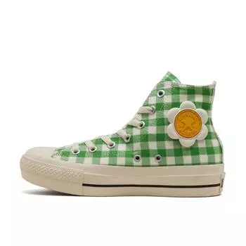 CONVERSE ALL STAR PLTS FLOWER PATCH HI 31311050 СВЕТЛО-ЗЕЛЕНЫЙ БЕЛЫЙ. 225