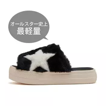 Converse All Starlight Plts Боа Сандалии 31312871 Черный с белым 230