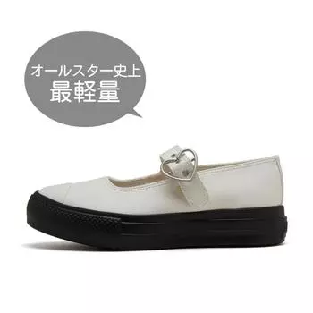 Converse All Starlight Plts Mj Heart Buckle Ox 31314010 Wht Blk 225