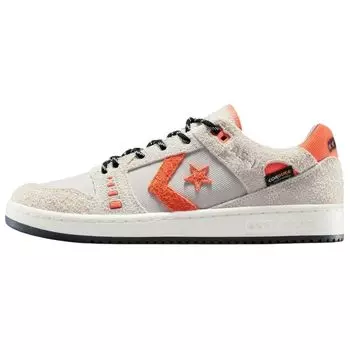 Converse AS-1 Pro Suede & Cordura - Papyrus Vermillion Red Unisex Sneakers Cream Black A10585C 44.5