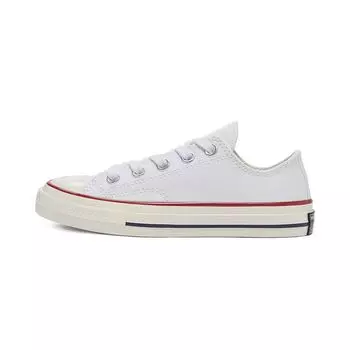 Converse Белые детские кроссовки Chuck 70 Low GS Garnet Egret 368988C